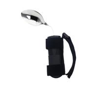 predolo Posate flessibili e adattabili per mangiare, per destrimani e mancini, ergonomiche, in acciaio inossidabile, per bere, adatte a persone con, Cucchiaio