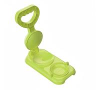predolo Pressa per Ravioli 2 in 1 Spessore Uniforme Stampo per Gnocchi Cinesi Portatile e Compatto Crea Ravioli Manuale per Principianti, Bambini, Verde