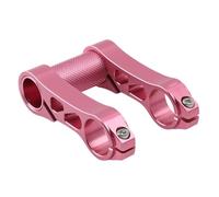 predolo Prolunghe per Manubrio Bici, Estensione Manubrio, Supporto per Montaggio, Lega di Alluminio, prolunga Regolabile per Manubrio Bici, Rialzo per, Rosa