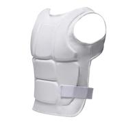 predolo Protezione per Il Torace da Karate, Gilet Protettivo per Allenamento di Combattimento, Comoda Protezione per la Pancia, Scudo per Le Costole, Armatura, XS 52cmx40cmx1.5cm