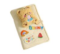 predolo Raccoglitore Portatile per Risparmiare Denaro, con Busta e, per pianificare Il Budget, da Collezionare in casa e in Ufficio, Beige