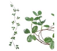 predolo Ramo Secco Finto Stile Europeo Ramoscello Decorativo Artificiale Lunga Durata Stelo Artificiale Singolo per Feste , Vite Foglia Di Banyan