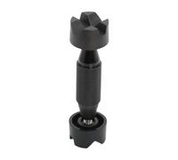 predolo Riparazione di per chitarra, strumento per liutaio, pratico supporto professionale per riparazioni, accessori per strumenti in acciaio, Nero