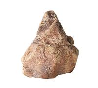 predolo Roccia Artificiale, Pietra arenaria realistica, Paesaggio in Finta Pietra per la Decorazione del Cortile della comunità, Giallo 27cmx18cm