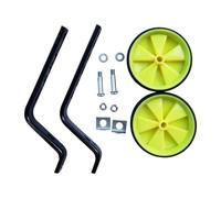 predolo Rotelle stabilizzatrici per Bicicletta per Bambini, Ruote di Supporto per Bicicletta, Kit di Montaggio per stabilizzatori per Bicicletta Resistenti, Giallo