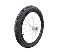 predolo Ruota da 20 Pollici per Rimorchio, Ruota Posteriore Realizzata in Gomma E Ferro, Supportare Un Peso Significativo, Sostituisce Il Componente di Ricambio per Rimorchio per Bici con Trazione