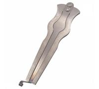 predolo Scacciapensieri Portatile Facile da Imparare Arpa Mascellare Russa Suono Chiaro e Nitido Strumento Musicale Tradizionale per Meditazione, Argento, Forma Spada