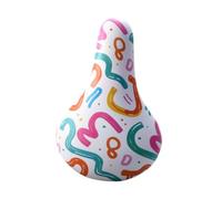 predolo Sella per Bicicletta per Bambini Sella per Bicicletta per Bambini Accessori per Resistenti alle intemperie per Comoda per Andare in, Linee Colorate