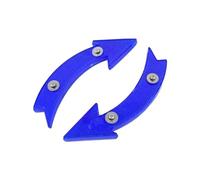 predolo Set di 2 Catarifrangenti per Ruote di Bicicletta, Catarifrangenti per Raggi per Biciclette per Adulti (Uomo E Donna), Catarifrangenti Riflettenti per, Blu