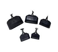 predolo Set di 5 blocchi per percussioni musicali, accessori Blocks, strumenti a percussione latini di, resistenti e performanti, Nero