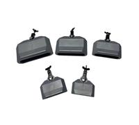 predolo Set di 5 blocchi per percussioni musicali, accessori Blocks, strumenti a percussione latini di, resistenti e performanti, Grigio