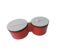 predolo Set di Bongo, Strumenti a Percussione per L'istruzione E La Pratica, Apprendimento Pratico Degli Strumenti Musicali per Bambini, 6 pollici e 7 pollici