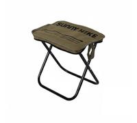 predolo Sgabello Pieghevole da Campeggio Robusto Sgabello Pieghevole Portatile Comodo Mini Sedia da Campeggio per Escursionisti, Kaki