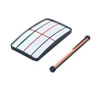 predolo Specchio per Feedback sul Putting per Principianti del Golf, Dispositivo di Apprendimento Portatile