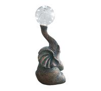 predolo Statua da Giardino con Luce Solare, Decorazione per Esterni, Scultura Decorativa da Prato a Forma di Che soffia Bolle, Statuetta di, Bronzo