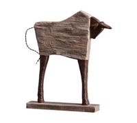 predolo Statua di Toro, Decorazione Da Scrivania, Arte Dipinta a Mano per La Stanza Dello Studio.