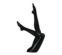 predolo Statuetta scultura gambe femminili, decorazione per la casa, novità, collezione, ornamento da scrivania, statua da scrivania per ufficio, mobile bar, Nero