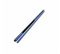 predolo Stecca da Biliardo Due Pezzi Stecca Pool Tacchetto Canna Acero Smontabile Bilanciata Impugnatura Confortevole Colpo Controllato Adatta per Allenamento Casa Giochi, Blu, 10MM