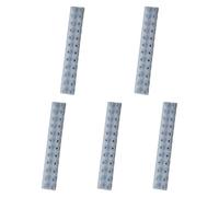 predolo Striscia conduttiva di ricambio per tastiera, pratica e compatta, per la riparazione di tastiere a 12 tasti, cuscinetto ad alte prestazioni, striscia, 5 Strisce