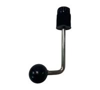 predolo Supporto a Sfera con Asta a L, Hardware Universale per Supporto Batteria per Strumenti Musicali, 4 Cm