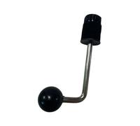 predolo Supporto a Sfera con Asta a L, Hardware Universale per Supporto Batteria per Strumenti Musicali, 4.6 Cm