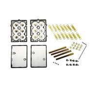 predolo Supporto per Batteria, Kit di Accumulo Energia, Compatibile con 18650/21700, 6.6 Cm X 4.9 Cm X