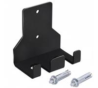 predolo Supporto per Bilanciere da Parete Salvaspazio Porta Bilanciere da Parete Robusto Organizer Verticale per Bilancieri per Palestra Domestica, Rack A Doppia Barra