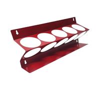 predolo Supporto per bombolette spray in metallo da parete con 5 slot per accessori resistenti, versatile, 51x11x20 cm, portautensili per la pulizia