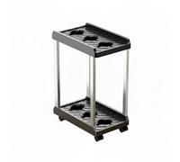 predolo Supporto per Case Ruote Alta Capacità di Carico Supporto Mobile PC Bordi Rialzati Base Mobile per Computer Fisso per Casa, Doppio Strato