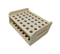 predolo Supporto per Forbici in Legno, Espositore Da Tavolo, Organizer per Forbici, Portapenne per Sopracciglia, per Studio Artigianale Da Banco