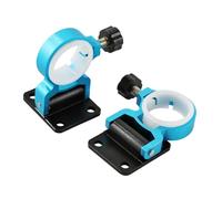 predolo Supporto per ombrellone da Pesca Pieghevole da 2 Pezzi, Supporto per ombrellone per Scatola da Pesca, Staffa Universale in Lega di Alluminio per, Blu