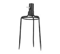 predolo Supporto per Ombrellone Interrato Rimovibile con Ancoraggio a Terra, Base per Ombrellone, Fino a 4 Cm di Diametro del Palo, Picchetto per Ombrellone Spiaggia per Parco, Cortile, Sabbia