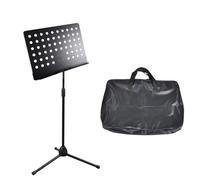 predolo Supporto Spartiti con Asta Microfonica Collo D'oca'oca Asta Microfono con Supporto Spartiti Regolabile Attrezzatura Musicale per Musicisti, Cantanti