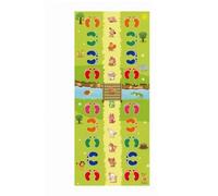 predolo Tappeto Gioco Colorato | Tessuto Stampato, Tappeto Motorio con Fischietto, Resistente all'Usura, Tappetino, per Palestra, Bambini, Gruppi, Zodiaco