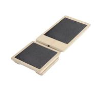predolo Tavola da Equilibrio su Una Gamba per Esercizi di stabilità, Comoda Piattaforma in Legno per l'allenamento dell'equilibrio, Antiscivolo per