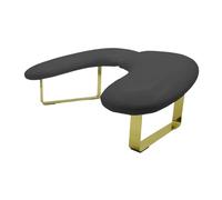 predolo Tavolo poggiamani per nail art, stazione per manicure, tappetino per manicure, design ergonomico, poggiamani per nail art, regalo, Nero