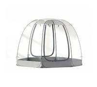 predolo Tenda Bolla Trasparente PVC Spesso Capsula Trasparente da Esterno Grande Tenda a Bolla per Giardino, Array, Grigio