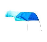 predolo Tenda da spiaggia/ombrellone da esterno, facile da montare, con corde antivento, protezione solare e palo stabile, ideale per la pesca