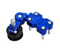 predolo Tendicatena per, Accessori in Lega di Alluminio, Parti di Alta Qualità, Guida Professionale Al Regolatore Del Tenditore per Da Cross, Blu