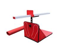 predolo Tester per la Posizione Seduta e di allungamento, Strumento ausiliario per Adulti e Bambini, valutazione della flessibilità, Test accurato per, Rosso