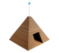 predolo Tiragraffi interattivo per Animali Domestici, Facile da Montare, Protezione per mobili, Esercizio con Artiglio a Forma di Piramide a Forma di Palla