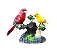 predolo Uccelli elettrici, decorazione per la casa, regalo di compleanno, giocattolo per bambini, imitazione di uccelli che si muovono, parlano, si attivano