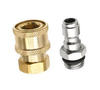 predolo Ugello per idropulitrice ad Alta Pressione, Adattatore per idropulitrice, Facile da installare, sostituisce Il convertitore Premium 1/4 Attacco rapido, Filettatura Femmina Maschio