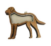 predolo Urna commemorativa con di animali domestici, regalo per la perdita di un amico peloso, contenitore multifunzionale, ornamento in legno per