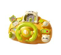 predolo Volante per Bambini, Giocattolo interattivo per l'apprendimento precoce con Suoni. Il Giocattolo di Guida: Inizia a Spingere, Girare, Giallo