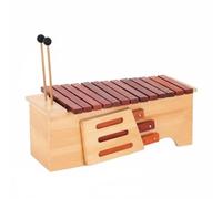 predolo Xilofono Suono Ricco e Chiaro Xilofono con Cassa di Risonanza Struttura Robusta Glockenspiel a 13 Note per Bambini, Principianti, Aula, Xilofono Alto