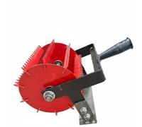 predolo Zappa a Spinta con Ruota Multifunzionale Sarchiatore a Ruota Leggero e Portatile Estirpatore di Erbacce per Hobbisti Del Giardino, C Giardini Le, Grande