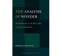 Predrag Cicovacki The Analysis of Wonder (Tascabile)