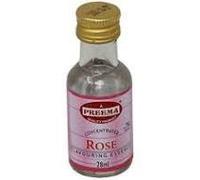 Preema Essenza aromatizzante per alimenti, 2 flaconi da 28 ml, halal, 13 diversi gusti, senza P&P (aroma rosa)
