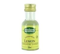 Preema Essenza aromatizzante per alimenti, 2 flaconi da 28 ml, halal, 13 diversi gusti, senza P&P (aroma limone)